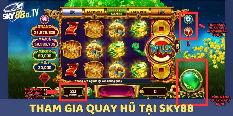 Các bước truy cập và sử dụng mọi tính năng tiện lợi trong game