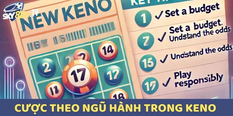 Cược theo ngũ hành trong keno